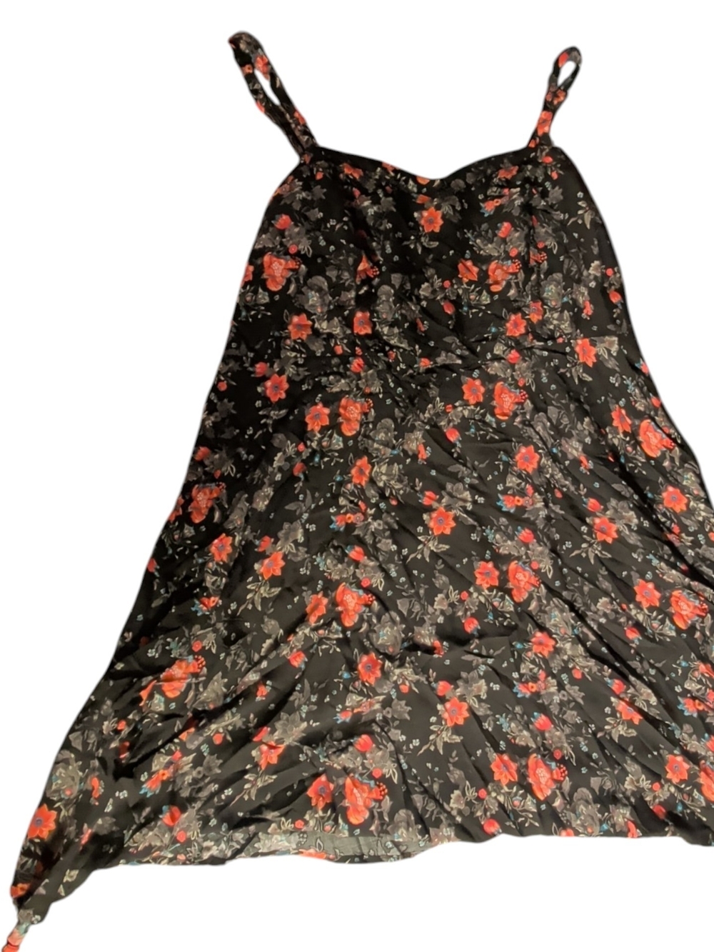 Torrid Black Floral Plus Size 3xl Dress
